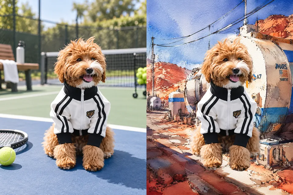 Graphic asset shown with an AI-generated background